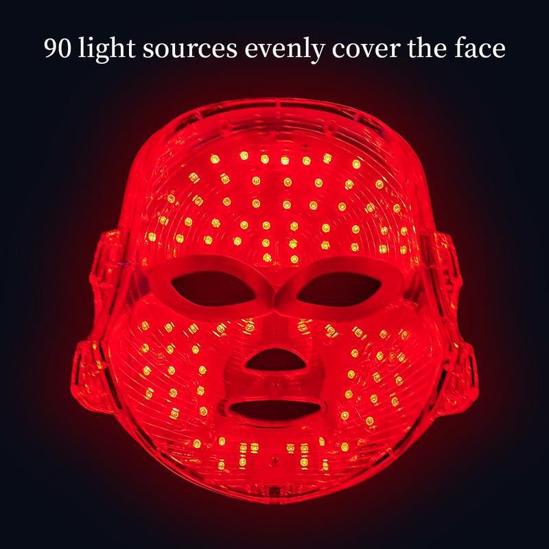 7-Color LED Light Therapy Facial Mask - Anti-Aging Skin Care