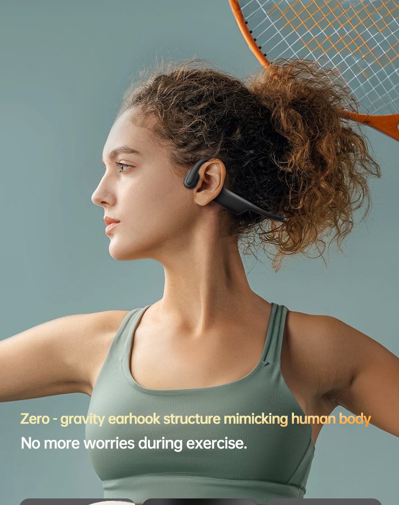 IPX8 Waterproof Bone Conduction Swimming Headphones 32GB