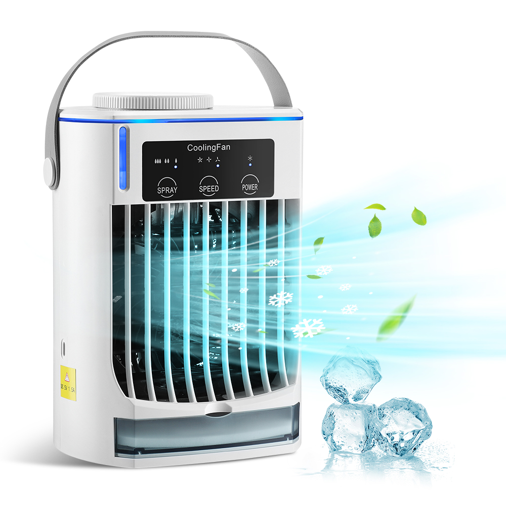 Tragbarer Mini-Tischventilator – USB-betriebener persönlicher Luftkühler