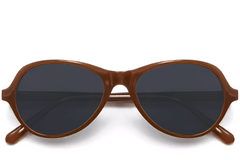 BS0406-0683_Orange_Oval_TR90_Sunglasses_front