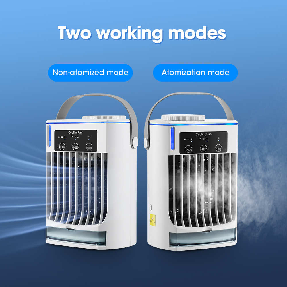 Tragbarer Mini-Tischventilator – USB-betriebener persönlicher Luftkühler