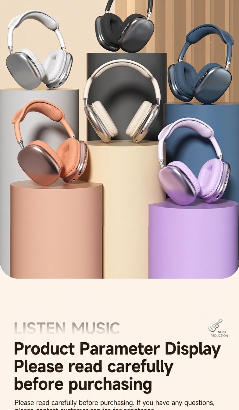 STN-01 Wireless ANC Headphones - Bluetooth 5.4 Hi-Fi Sound