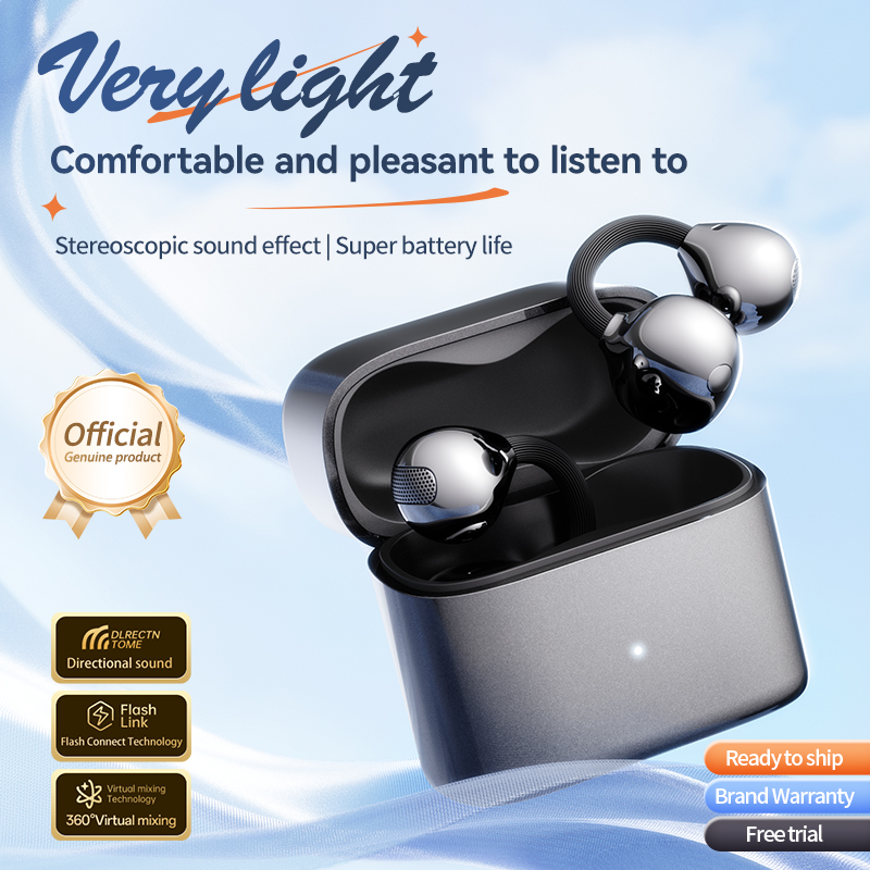 M173 AirGlip Wireless Open-Ear Earbuds - 42H Battery Life Model#M173