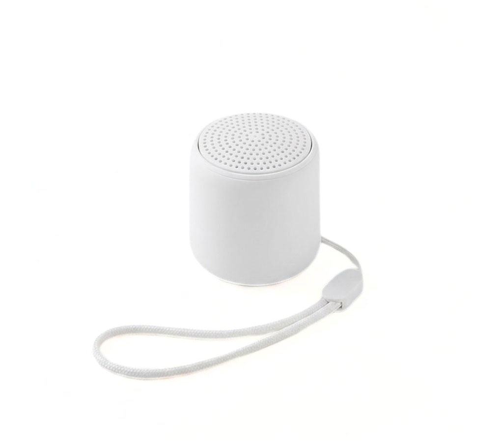 Mini Portable Bluetooth 5.3 Speaker with Deep Bass, 2-10 Hours Playtime, Lightweight Design & Carrying Strap for On-The-Go Audio