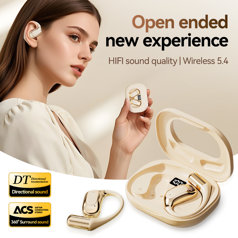 Wireless 5.4 Open-Ear Air Conduction Headphones with Case Model#M115