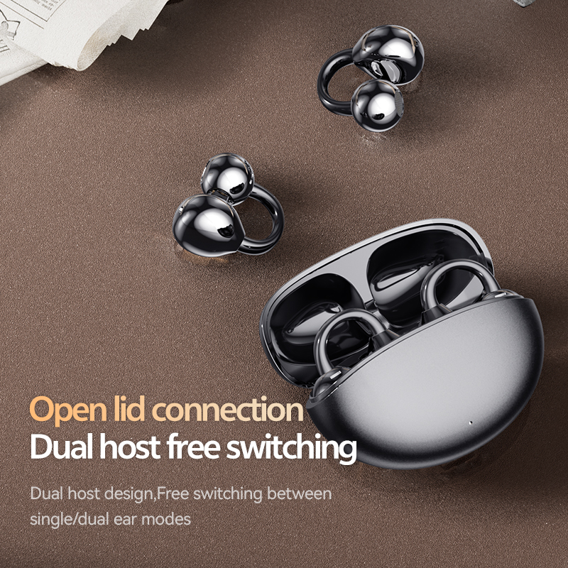 Écouteurs intra-auriculaires sans fil Bluetooth 5.4 à oreille ouverte avec son à 360° Modèle n° M110