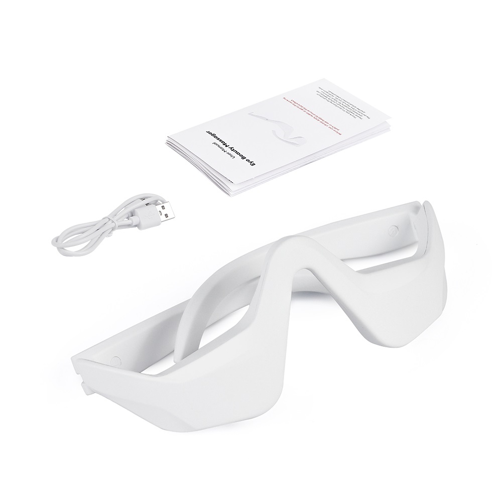 Red Light EMS Eye Massager for Dark Circles & Wrinkles