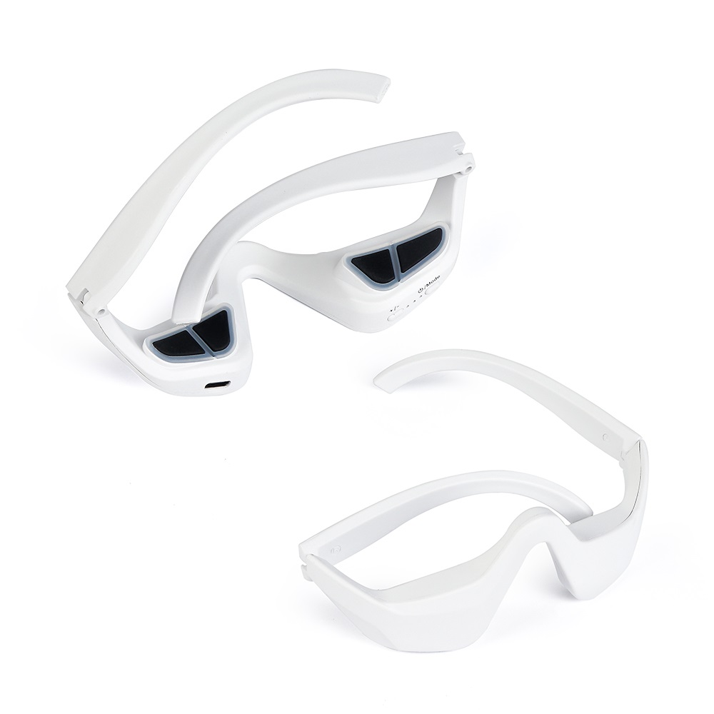 Red Light EMS Eye Massager for Dark Circles & Wrinkles