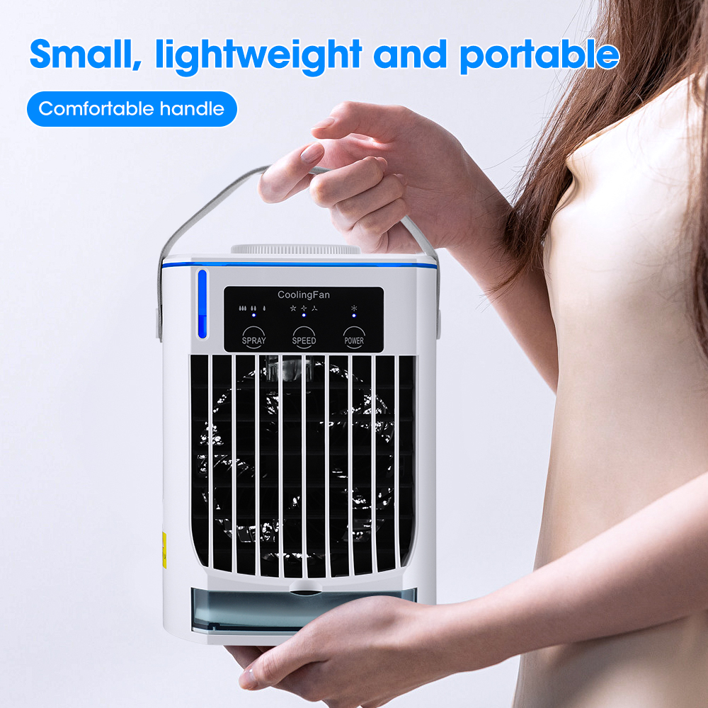 Tragbarer Mini-Tischventilator – USB-betriebener persönlicher Luftkühler