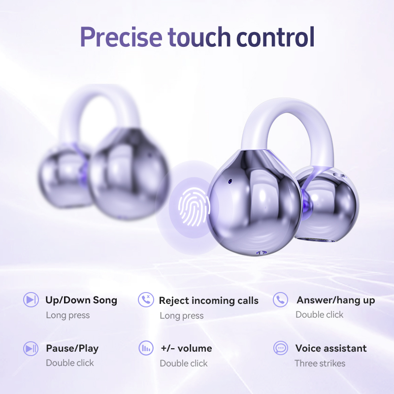 Open-Ear Wireless Bluetooth 5.4 Earbuds with Panoramic Audio Model#M108