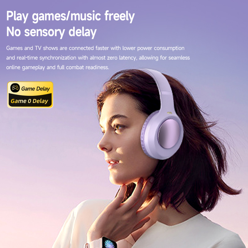 Wireless Bluetooth 6.0 Headphones | Hi-Res Audio & 15H Battery