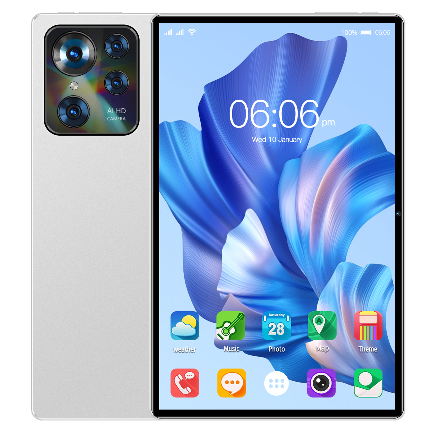 Pad8Max 10.1" HD Tablet PC - 4GB RAM, 32GB Storage (Support Google Play)
