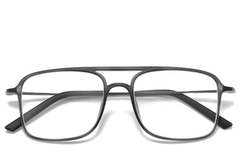 Aviator Grey Ultem Glasses #BS0406-0313