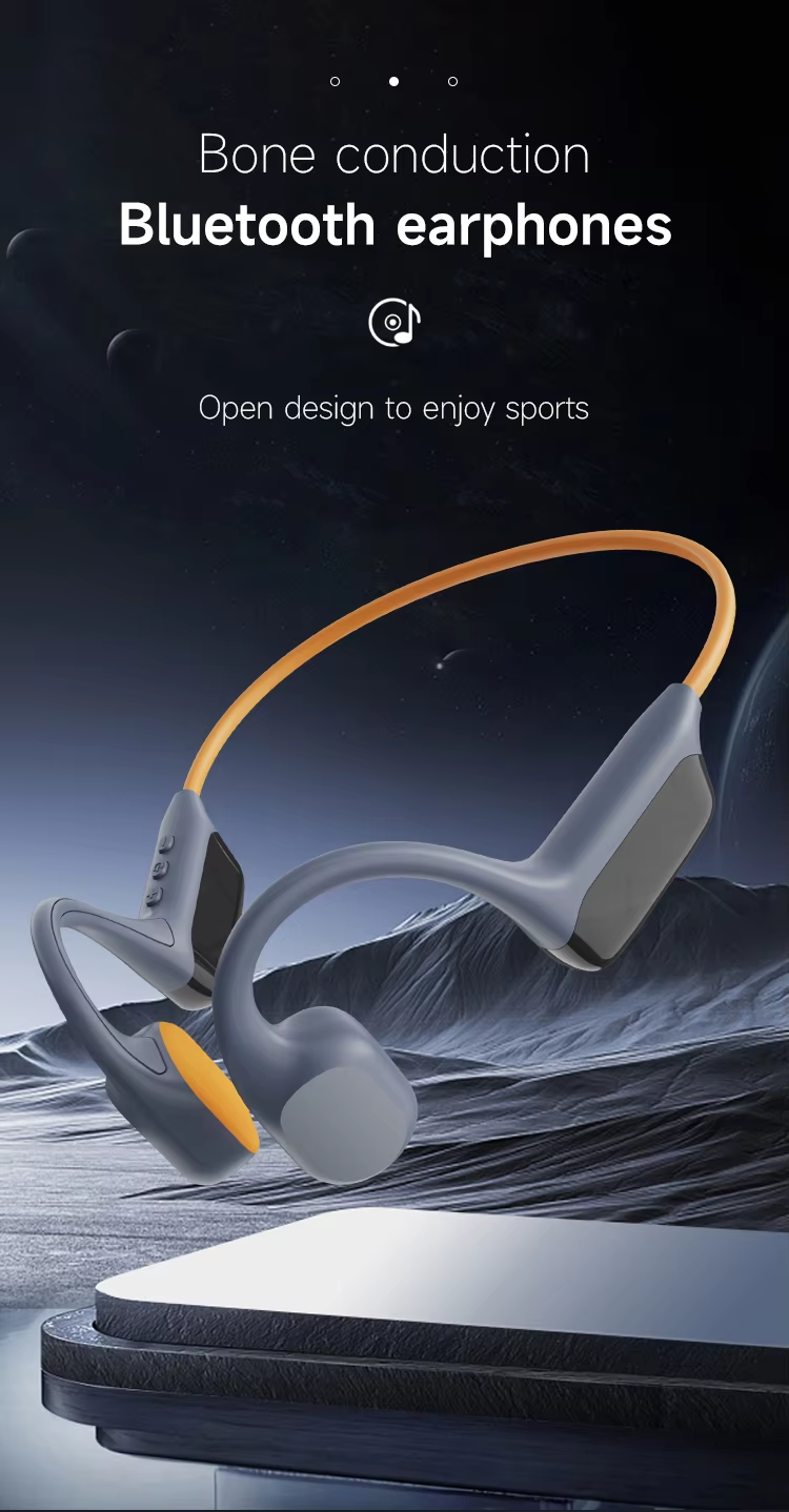 IPX8 Waterproof Bone Conduction Sports Headphones with 32GB MP3