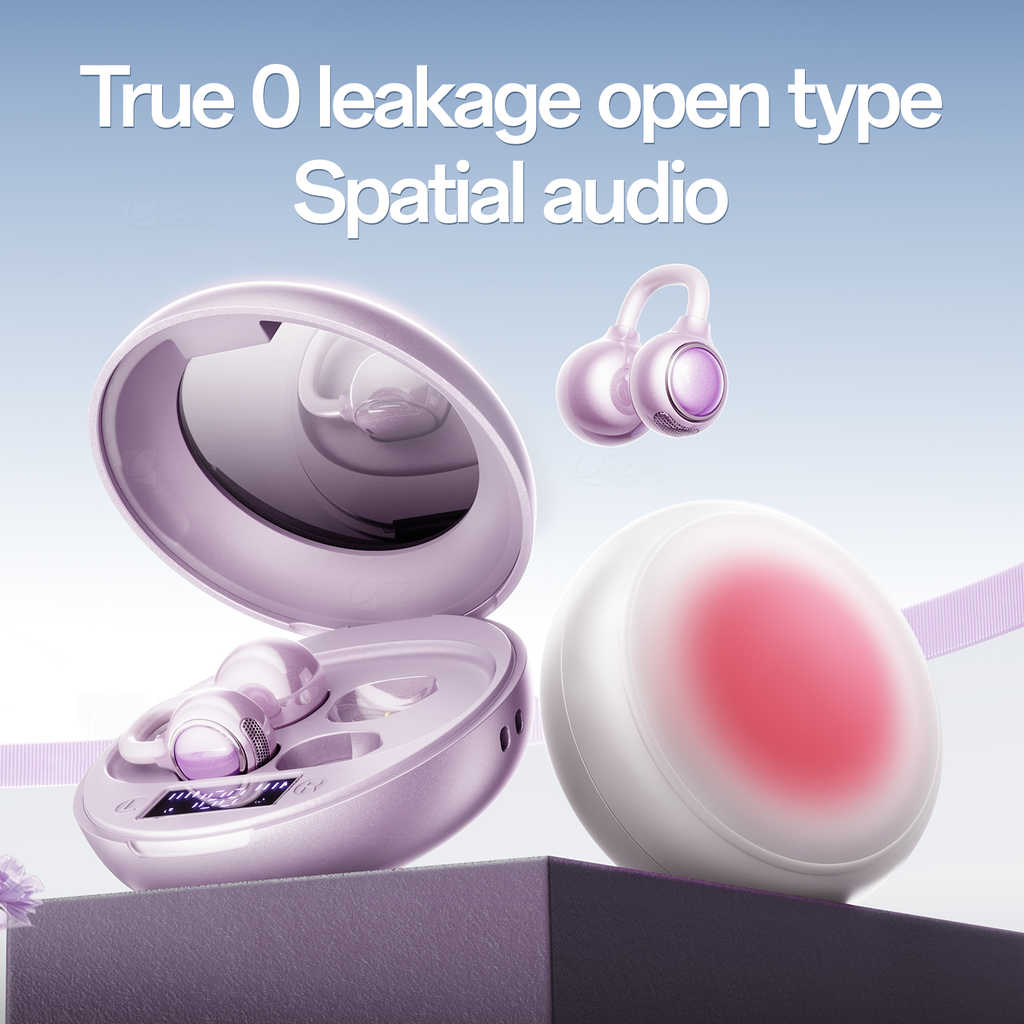 Open-Ear Wireless Spatial Audio Earbuds with 28H Battery Model#M156