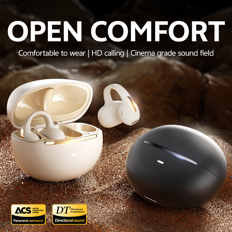 Open-Ear Wireless Bluetooth Earbuds - Panoramic Sound Model#M136