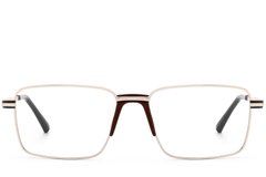 BS2012-1012_Golden_Rectangular_Metal_Glasses_front