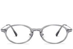 BS218-0522_Grey_Oval_TR90_Glasses_corner-front