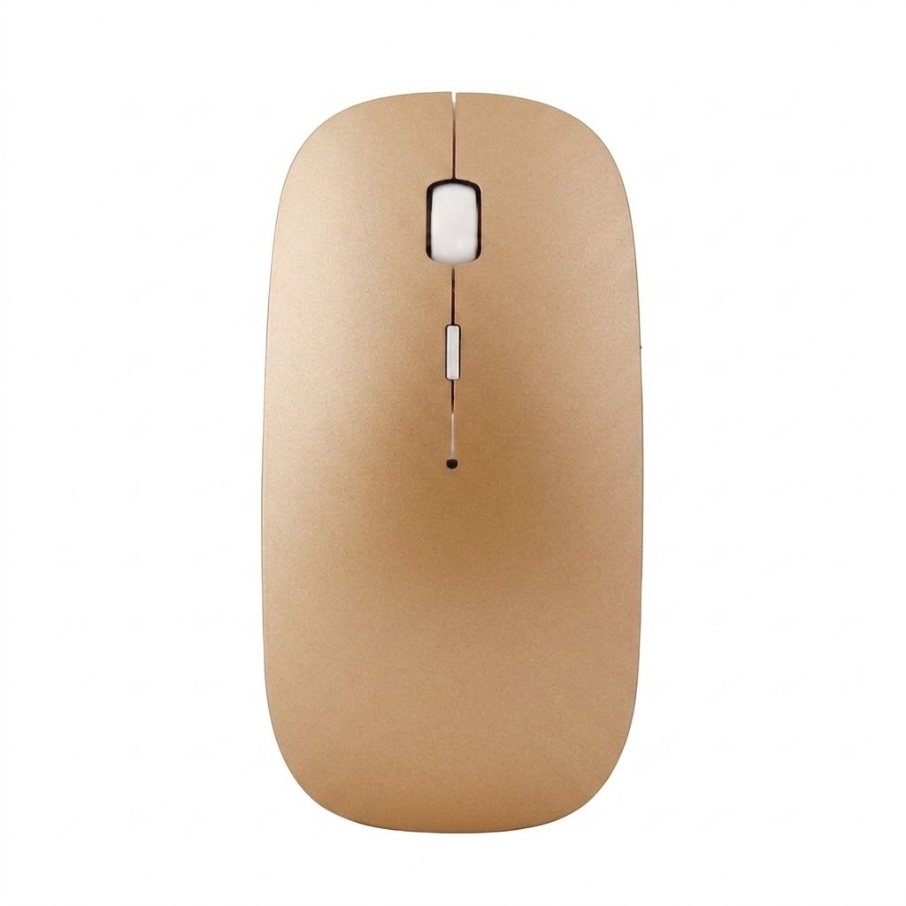 Silent Dual-Mode Wireless Mouse, Bluetooth & 2.4G Connectivity with Adjustable DPI