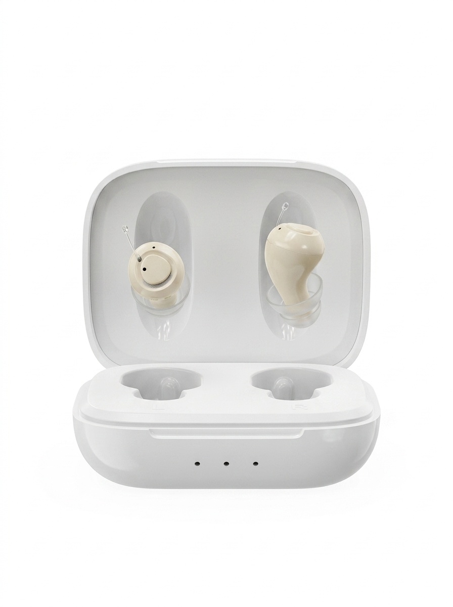 GM-955(S) Rechargeable In-Ear Hearing Aid 12-15H Battery 5 Volume Levels #26240020