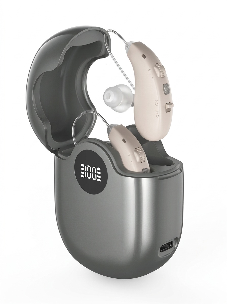 GM-363(P2) Digital BTE Hearing Aid 16-Channel with Magnetic Charging #26240023