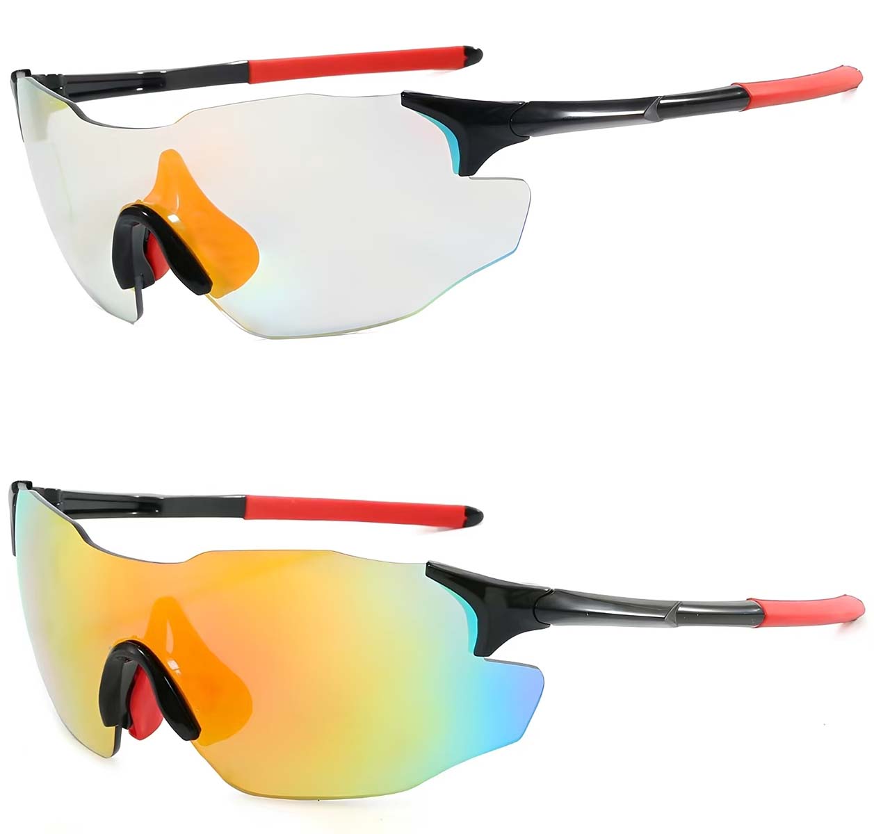 BS2607-0676_Black_Aviator_Plastic_Photochromic Glasses_corner-2