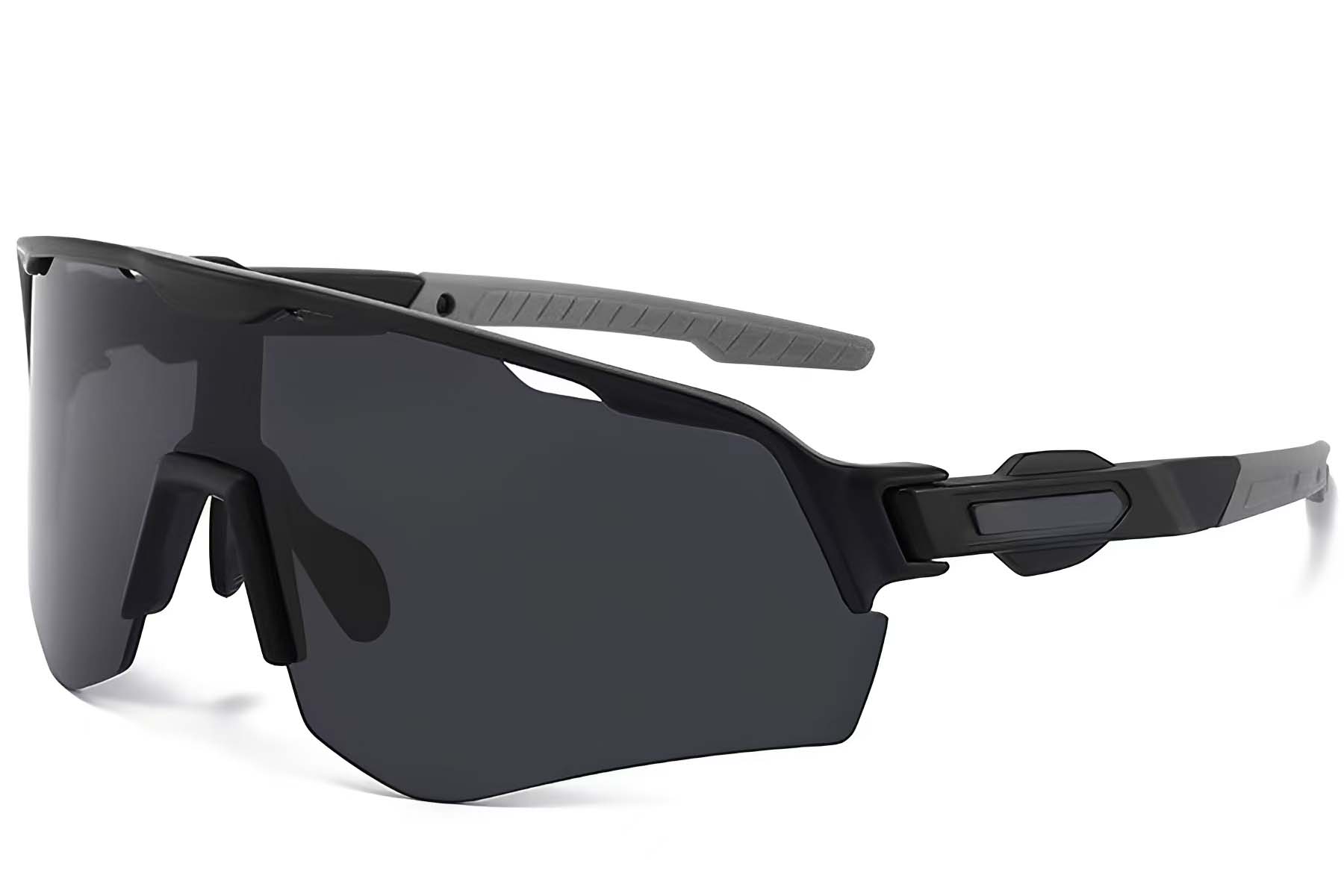 BS2607-0658_Black_Aviator_Plastic_Photochromic Glasses_corner-1
