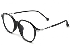 Geometric Black TR90 Glasses #BS0423-0239