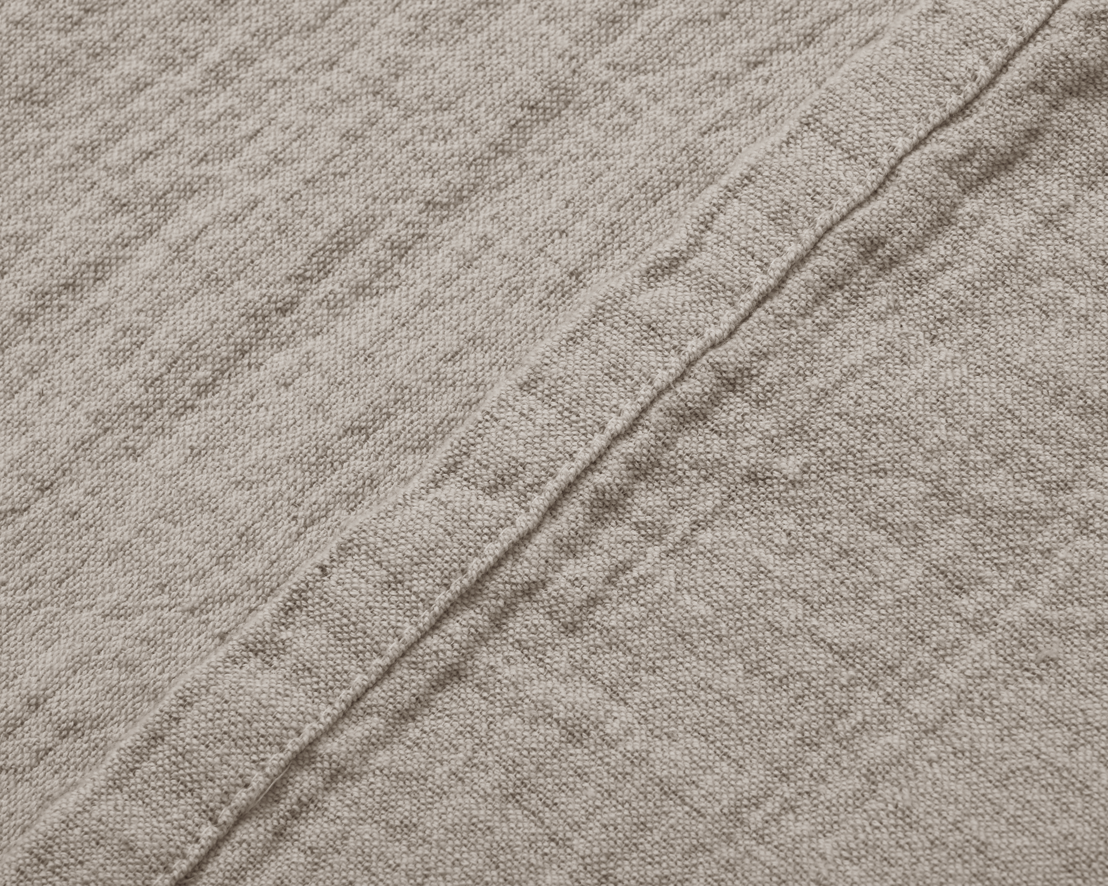 Thickened Cotton Linen Blend Machine Washable Breathable Soft Throw Blanket