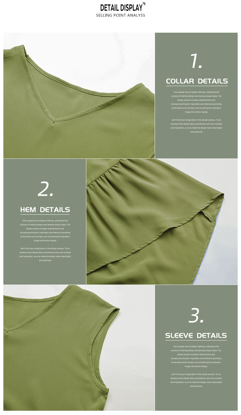 Tiered Ruffle High-Low Tunic Top - Sleeveless V-Neck