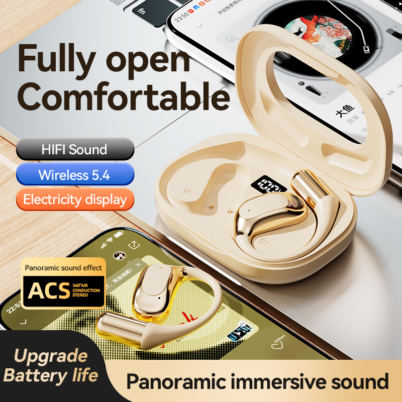 Wireless 5.4 Open-Ear Air Conduction Headphones with Case Model#M115