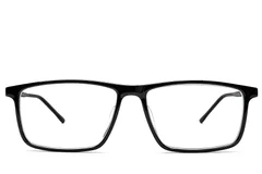 BS2012-0272_Black_Rectangular_Acetate_Glasses_front