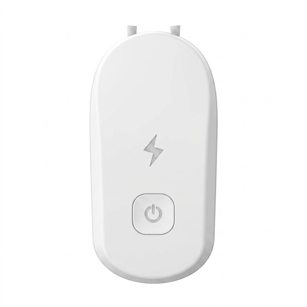 Portable Negative Ion Air Purifier Necklace, Personal Wearable Air Freshener, 50M+ Ions, 24-Hour Battery, Removes PM2.5, Smoke, Allergens, Lightweight ABS