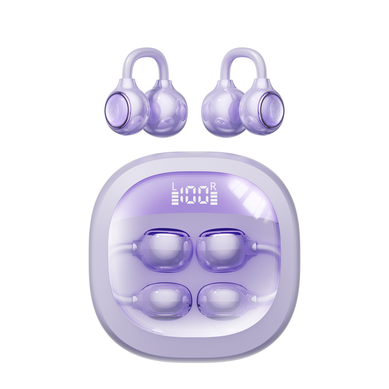 Open-Ear Wireless Earbuds with ENC Noise Reduction Model#M163
