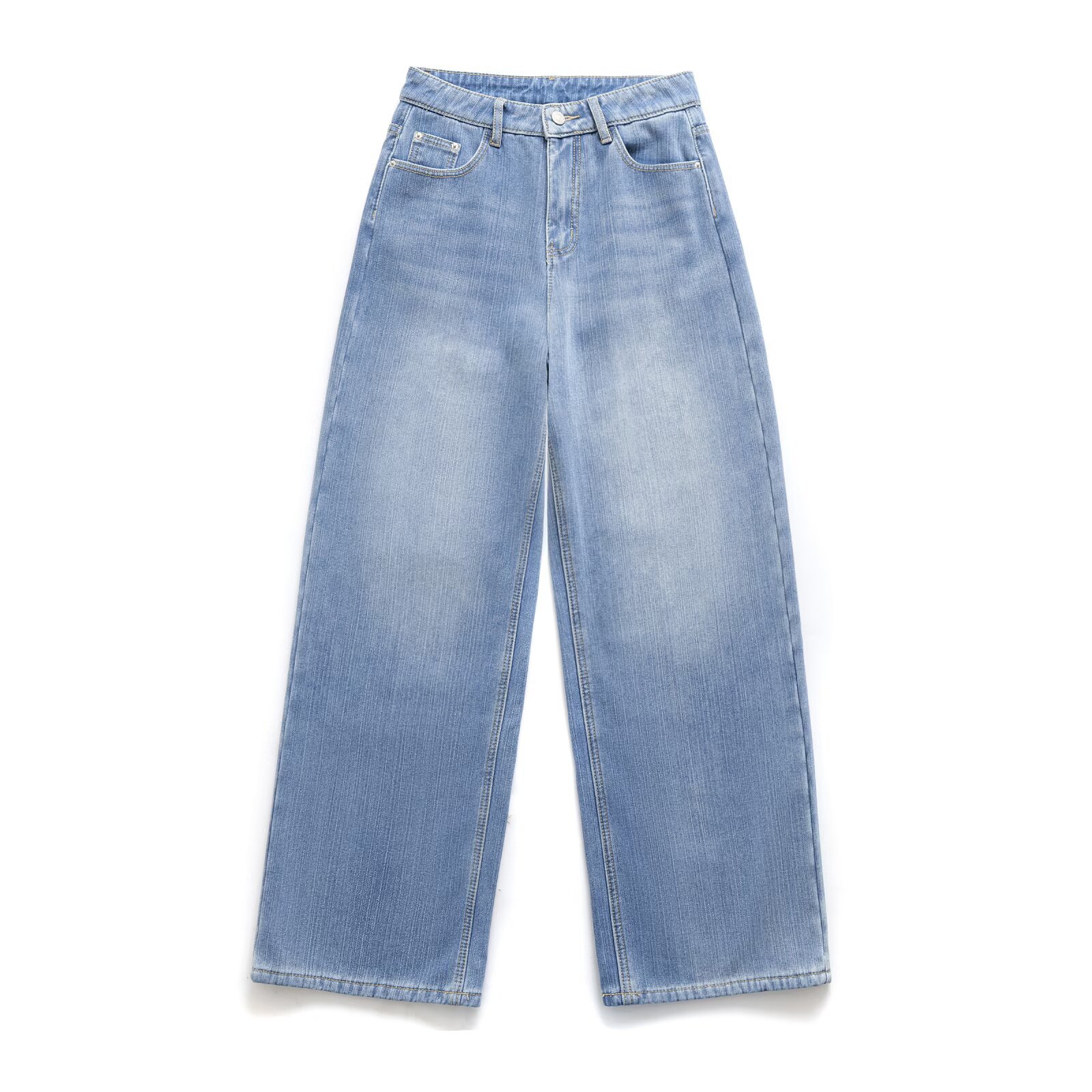 Denim Jeans Fleece Lined - Women's Classic Slim Fit KUN-00014