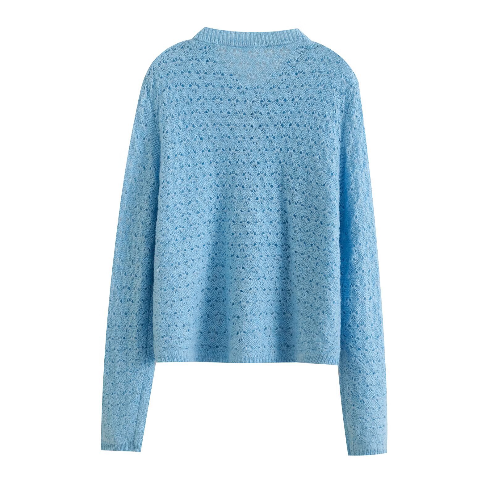 Knit Cardigan Korean Style Hollow Out KUN-00051