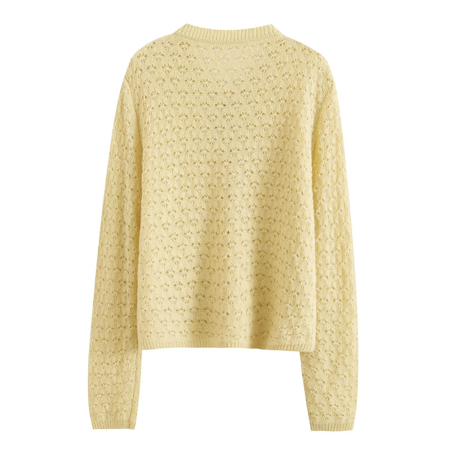 Knit Cardigan Korean Style Hollow Out KUN-00051