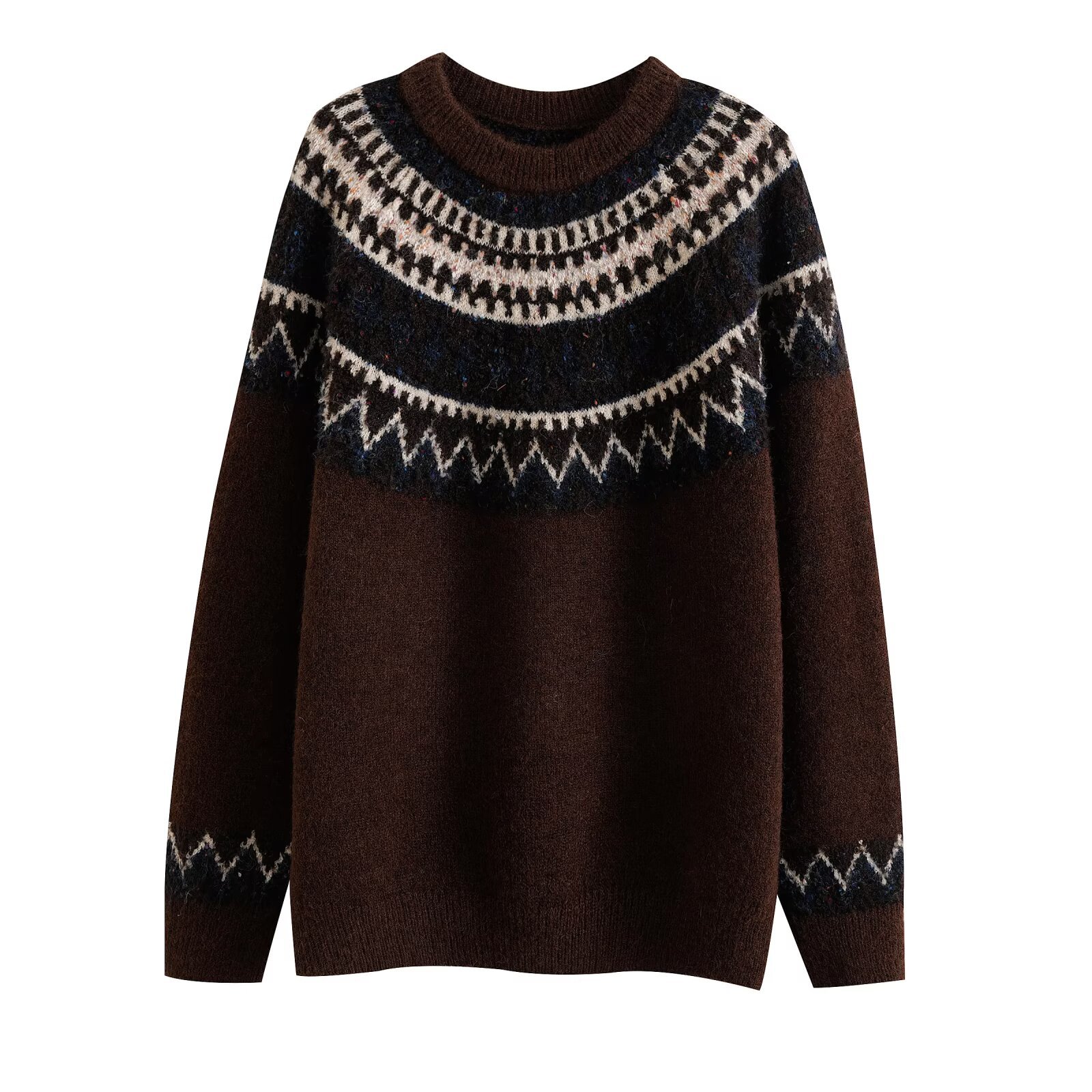 Fair Isle Argyle Sweater Vest - Trendy Casual Knitwear KUN-00047