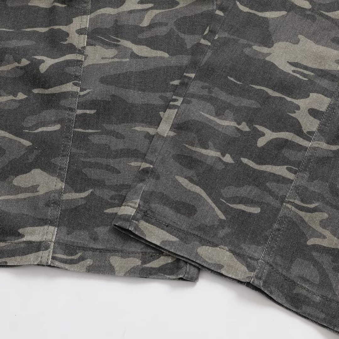 Camo Wide Leg Pants - Casual Chic Trousers KUN-00017
