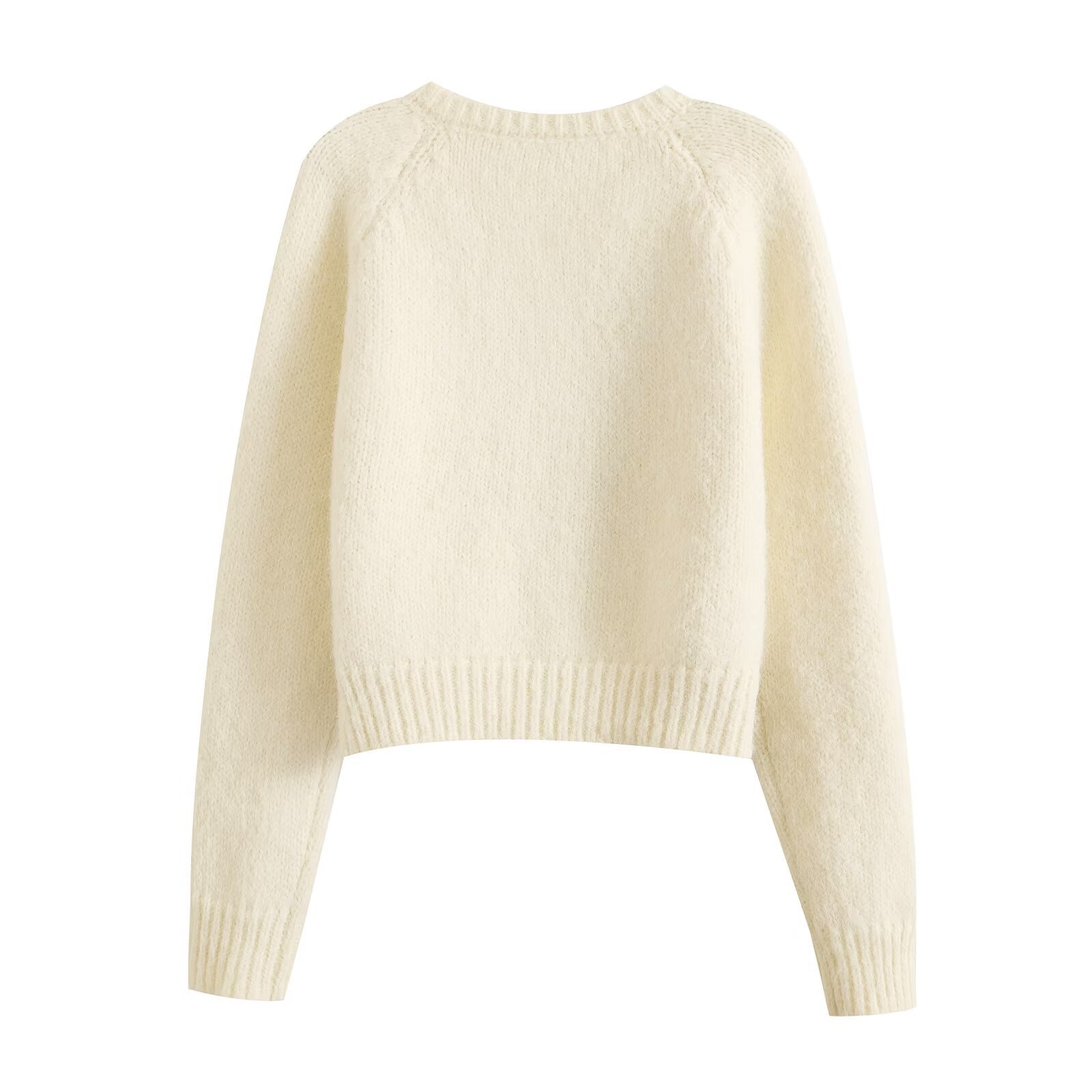 Alpaca Cardigan - Trendy Women's Casual Knit KUN-00044