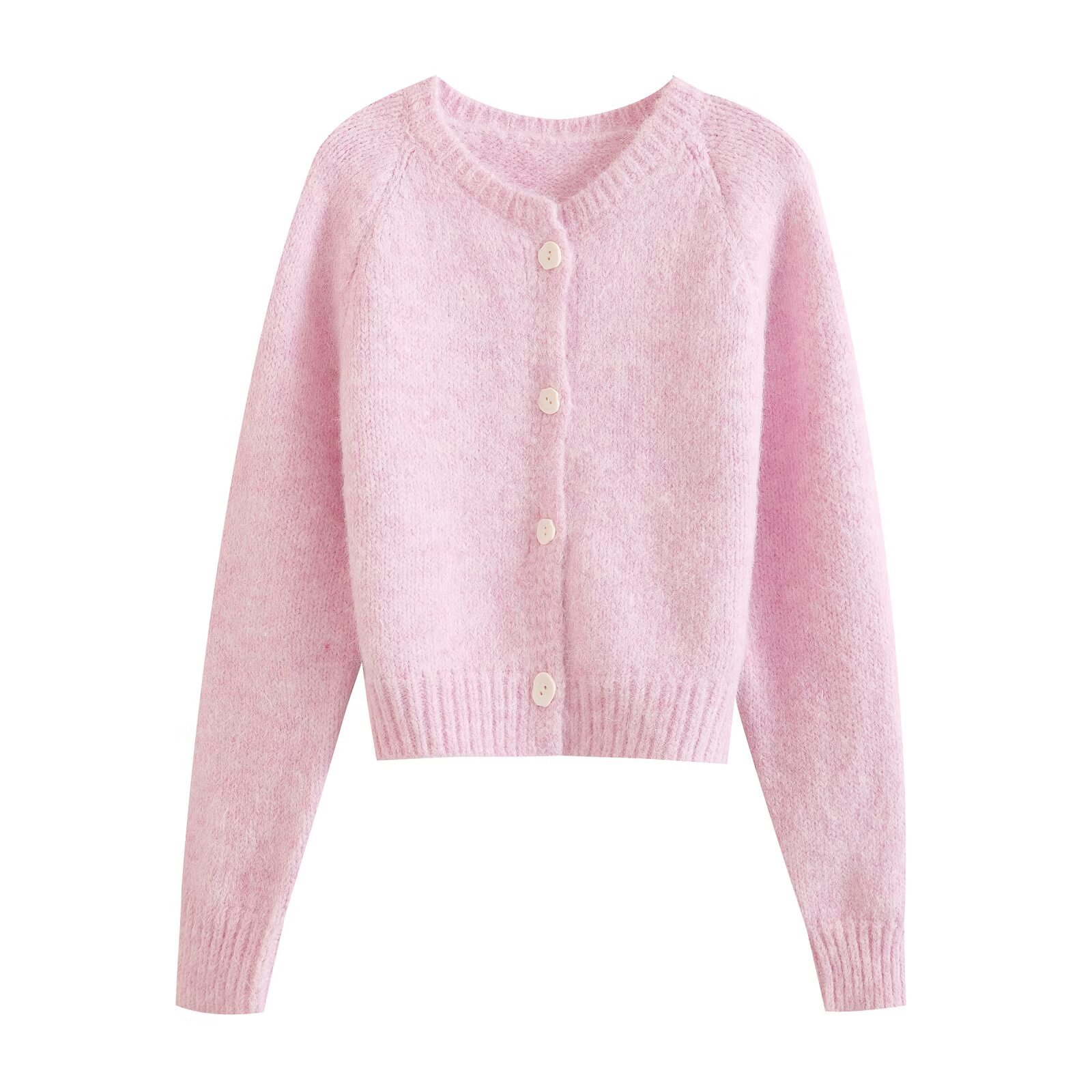 Alpaca Cardigan - Trendy Women's Casual Knit KUN-00044