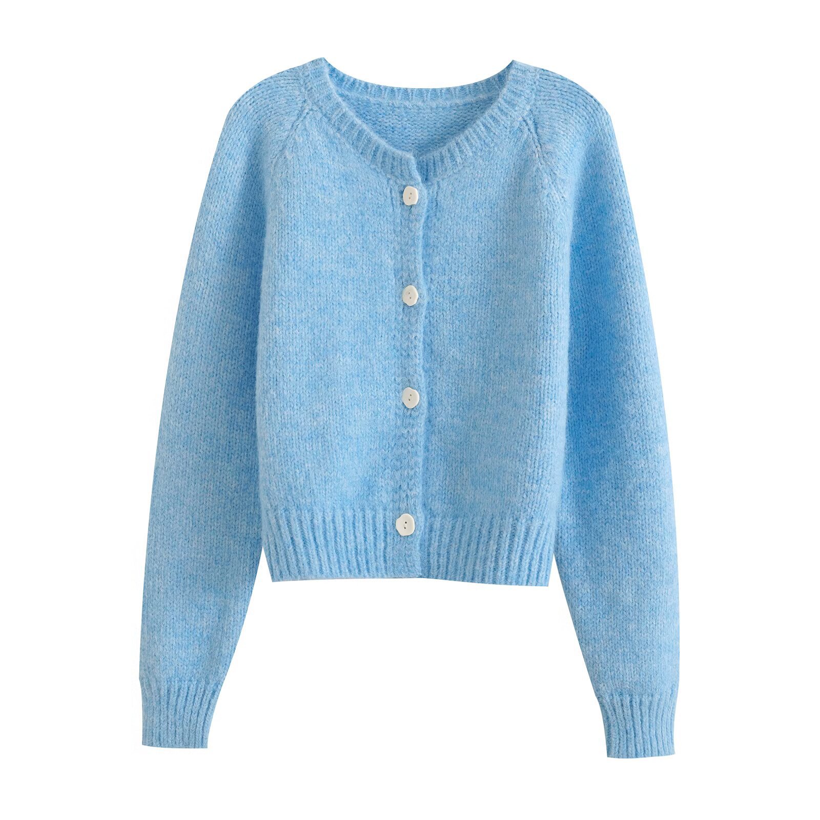 Alpaca Cardigan - Trendy Women's Casual Knit KUN-00044