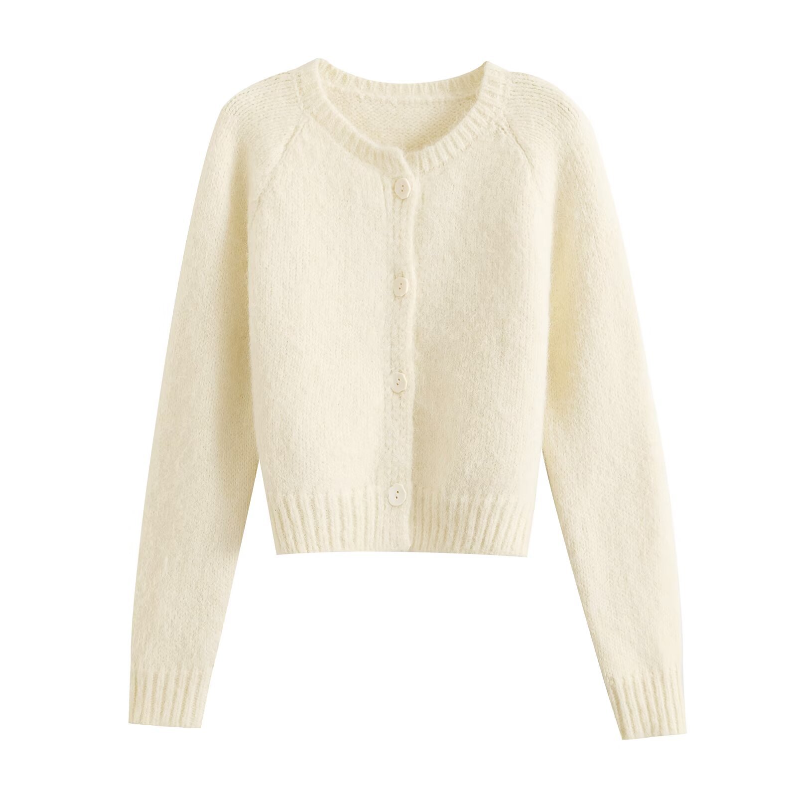 Alpaca Cardigan - Trendy Women's Casual Knit KUN-00044