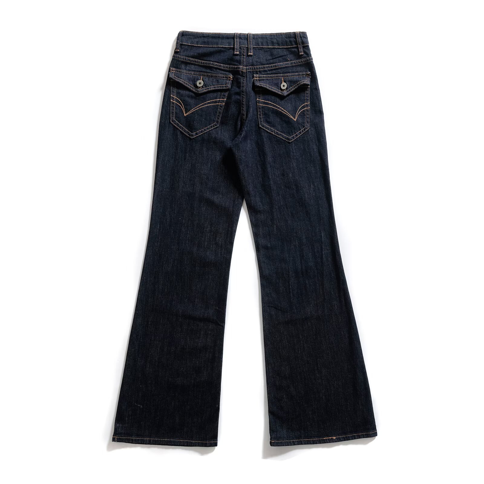 Denim Flare Pants - Classic Stylish Women's Jeans KUN-00006