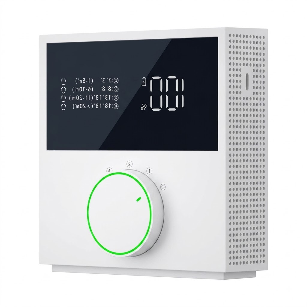 Portable Negative Ion Air Purifier, 2400mAh Battery, Odor & Formaldehyde Removal, 4 Modes