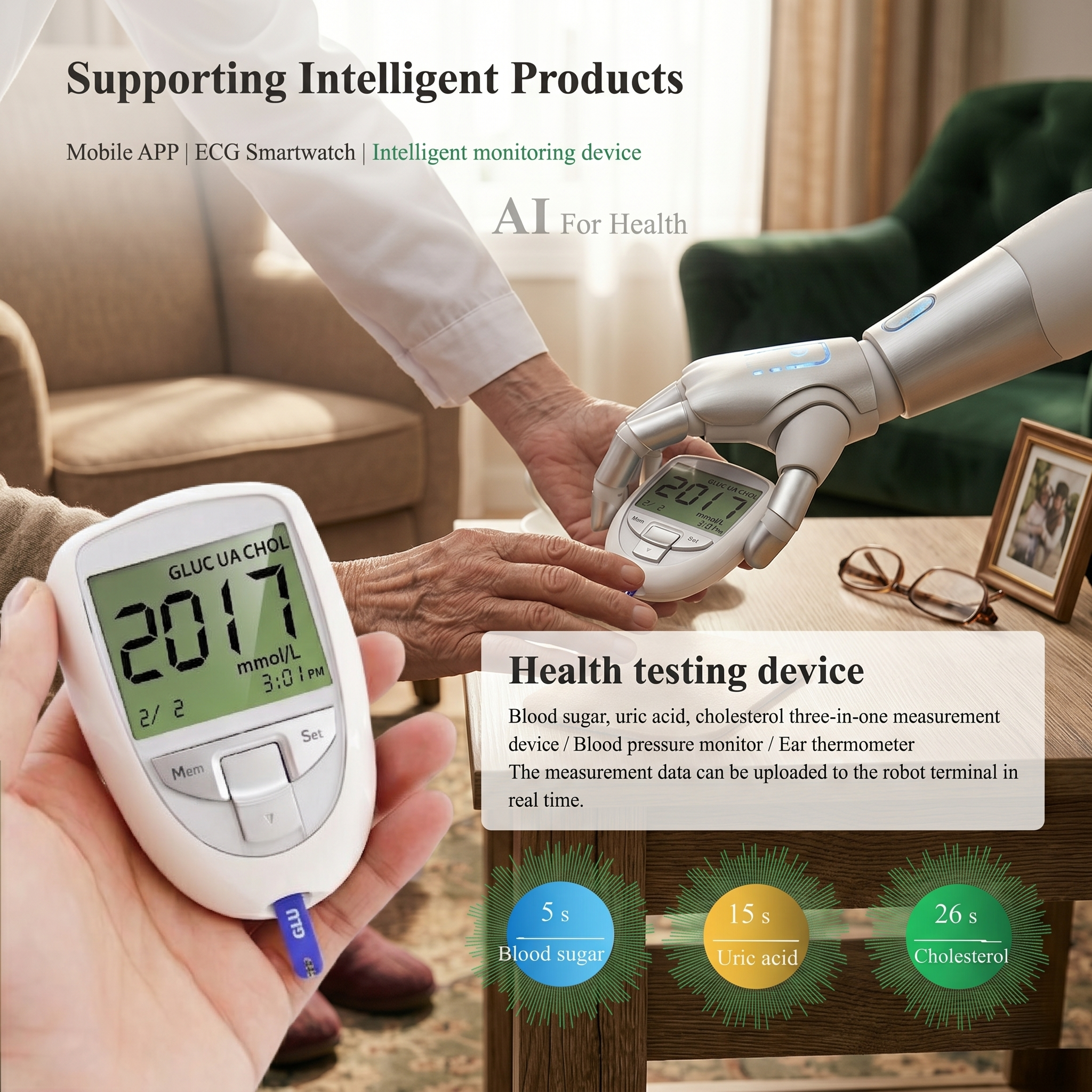 Robin AI Family Health Management Robot #41200002