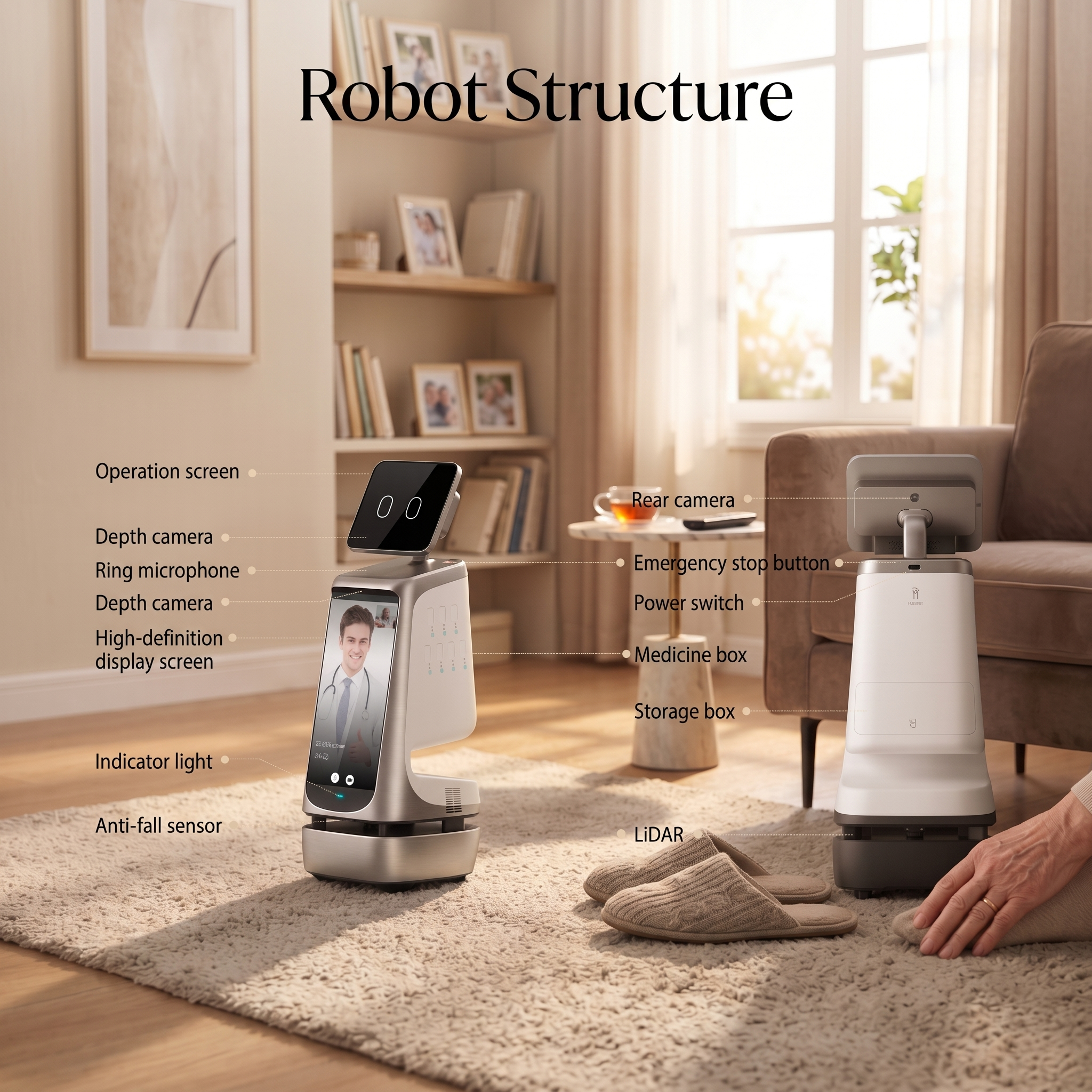Robin AI Family Health Management Robot #41200002