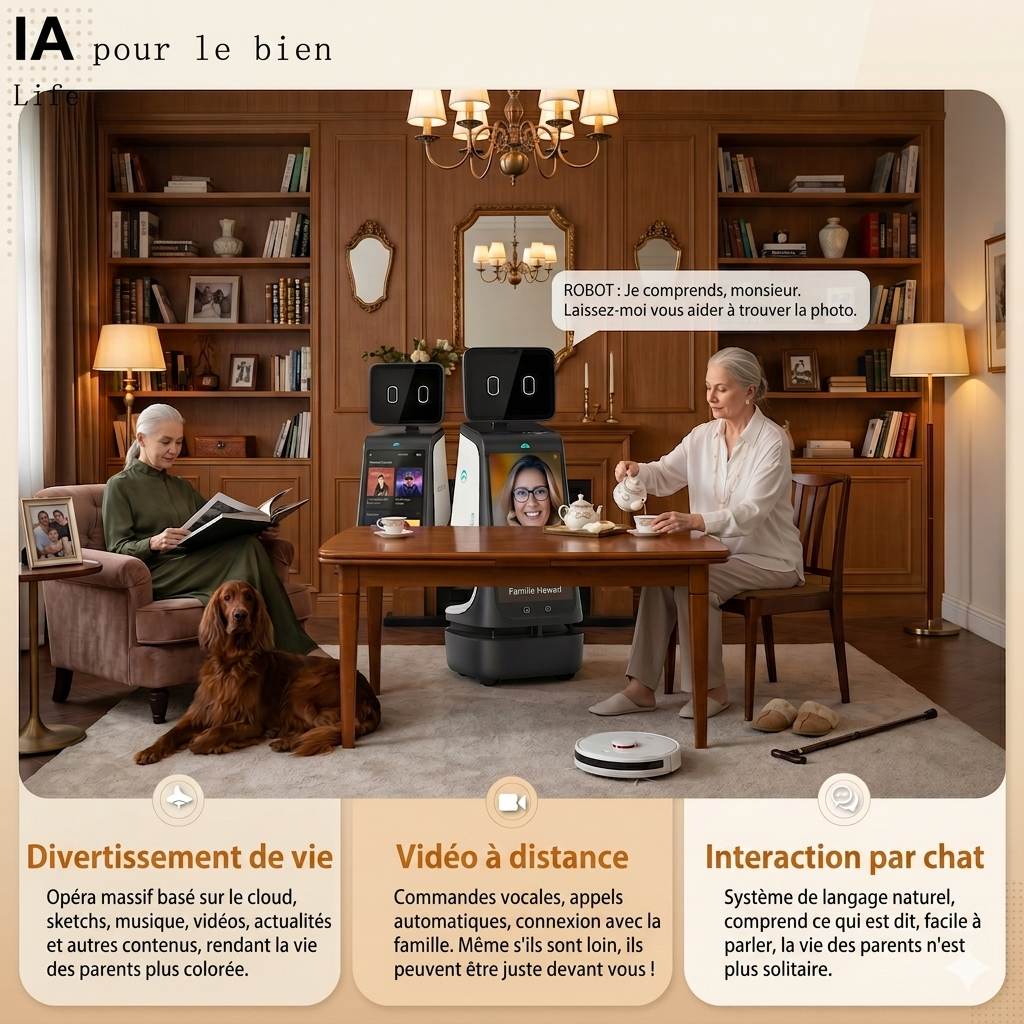Robot de gestion de la santé familiale Robin AI #41200002