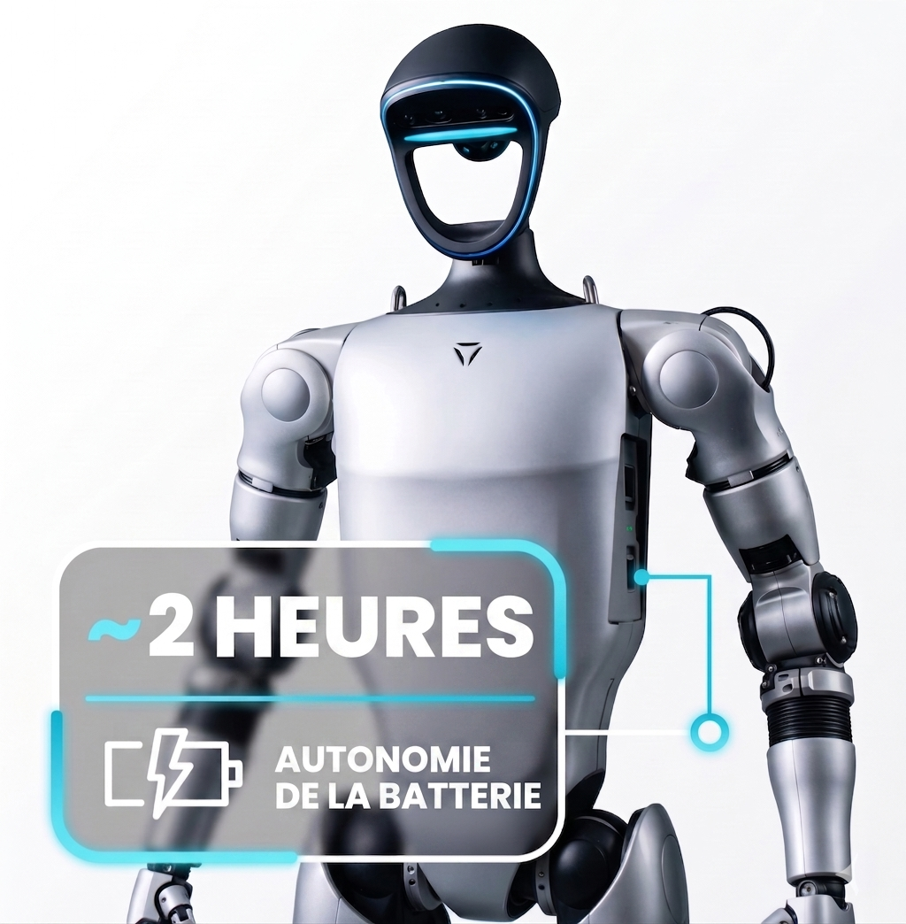 Unitree G1 Edu-U1 Robot humanoïde avancé n° 41200005