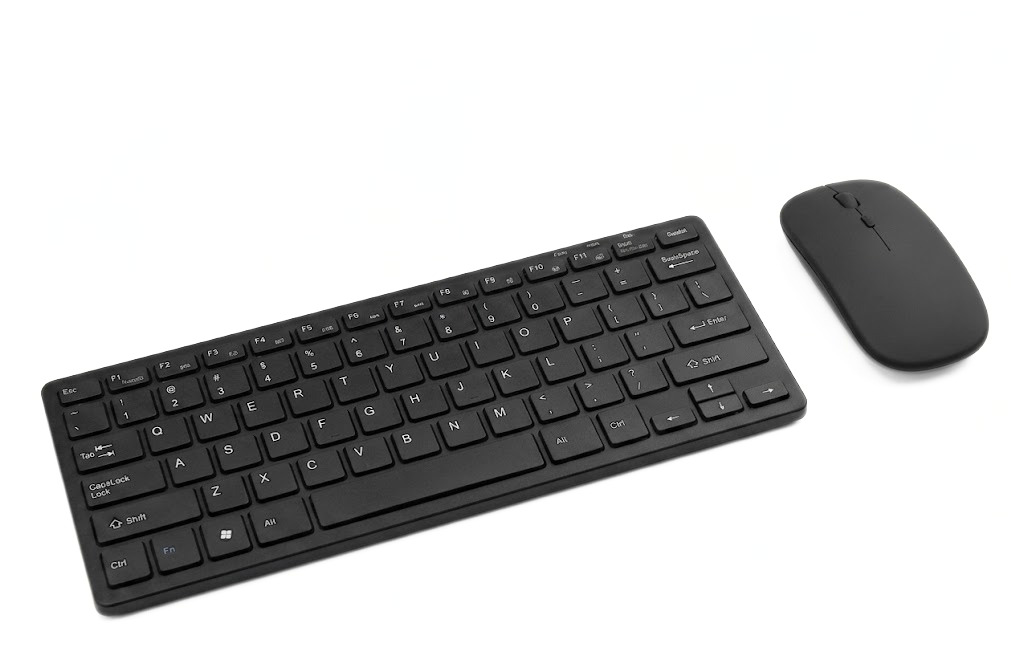 Ensemble clavier et souris sans fil 2,4 GHz rechargeable avec DPI réglable